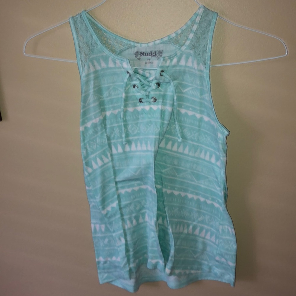 tribal print tank top